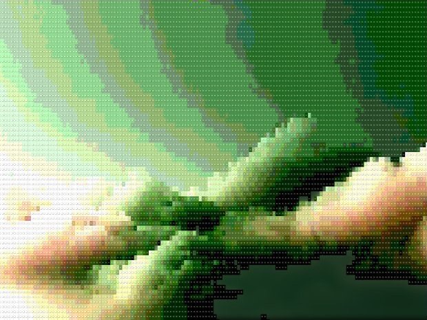 Photo rendered in the LEGO style, Bright bricks