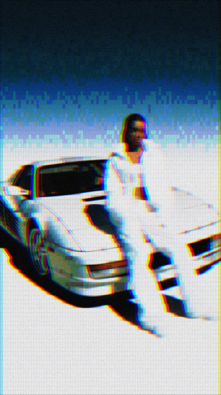 Photo rendered as pixel art with a soft pastel palette — gentle low-contrast pixelation suited to portraits